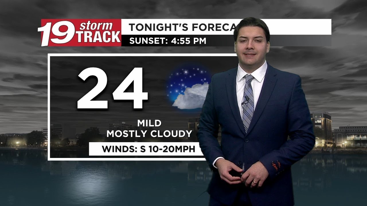 One more mild day before temperatures dip below zero - YouTube