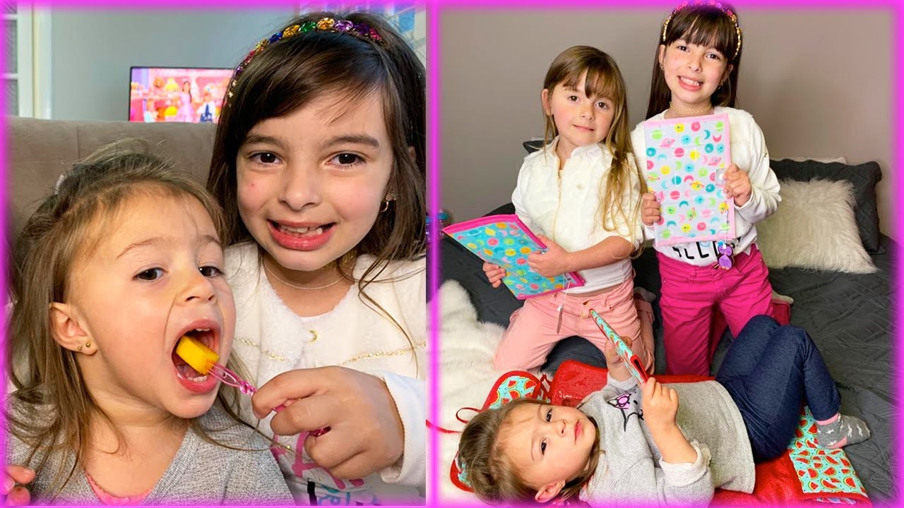 LAURINHA E HELENA QUEREM UMA NOVA IRMÃ, VIRAMOS BABÁ POR UM DIA ❤️ JÉSSICA GODAR, LAURINHA E HELE