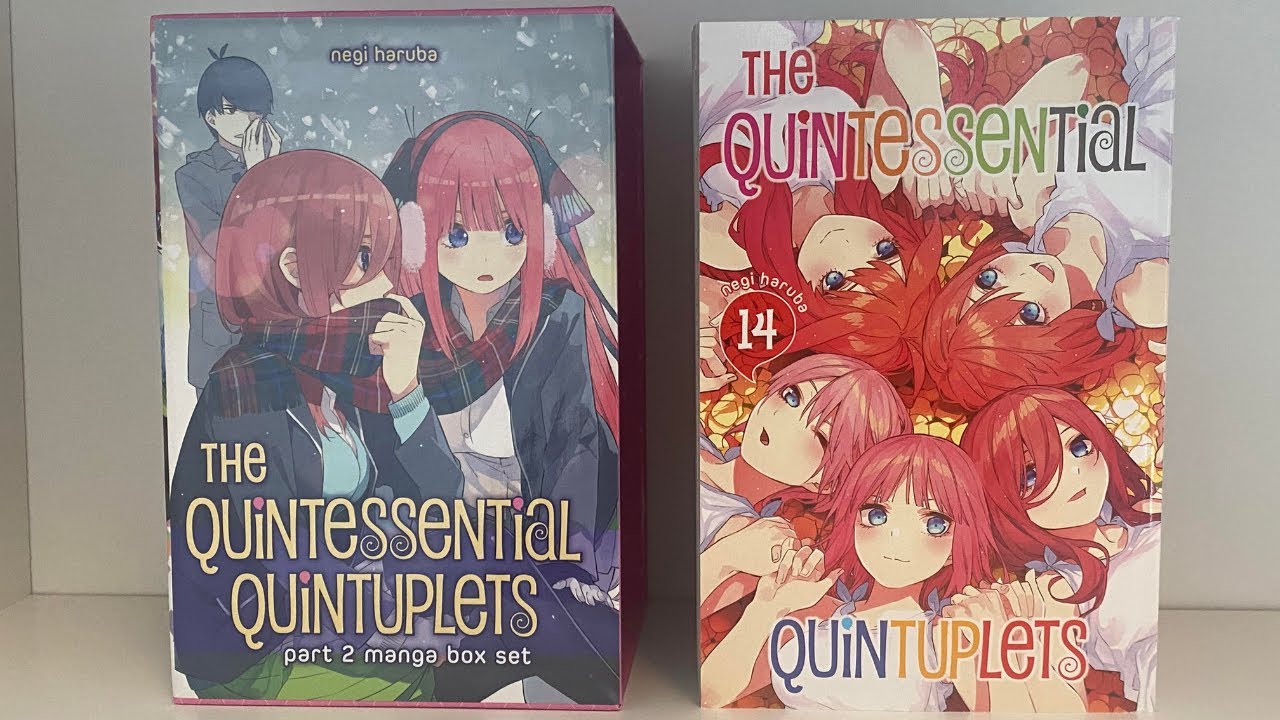 The Quintessential Quintuplets Part 2 Manga Box Set (The
