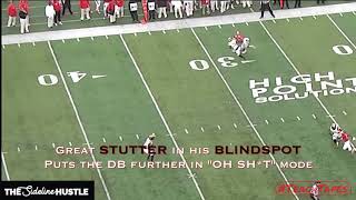 The Stutter Comeback (Route Detail) Leonte Carroo (WR - Rutgers/Miami Dolphins) #TeachTapes (2)