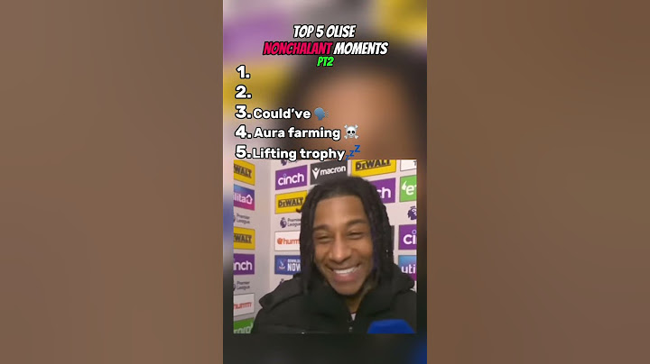 Top 5 olise nonchalant moments 😎 #football #bayern #viralvideo