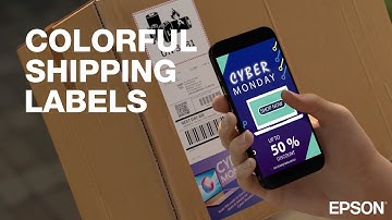 Epson Label Boost Software | Elevate Your Business with Color Shipping Labels