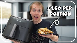 I Only Used an Air Fryer to Make a Budget 3 Course Meal | GIVEAWAY!