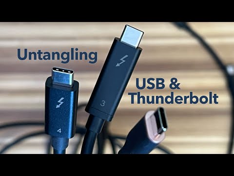 Untangling USB and Thunderbolt