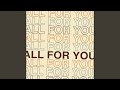All for you feat theo juarez