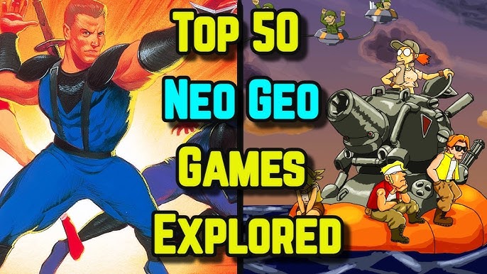 TOP 10 NEO GEO! Os melhores games do console da SNK sem jogo de luta nem  Metal Slug (Neo Geo Mini) 