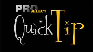 Getting Started With Proselect