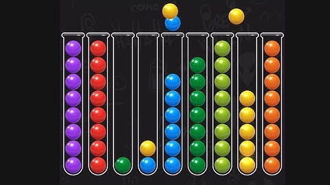 Ball Sort Puzzle ⚾️ Level 191 - 195 Gameplay iOS Android | Fun Cool Game Play 2025