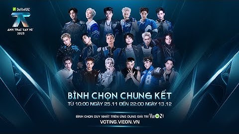 Bình chọn Chung kết Anh Trai "Say Hi" 2025 duy nhất trên VieON!