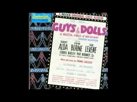 Guys and Dolls Original Broadway - I've Never Been In Love Before