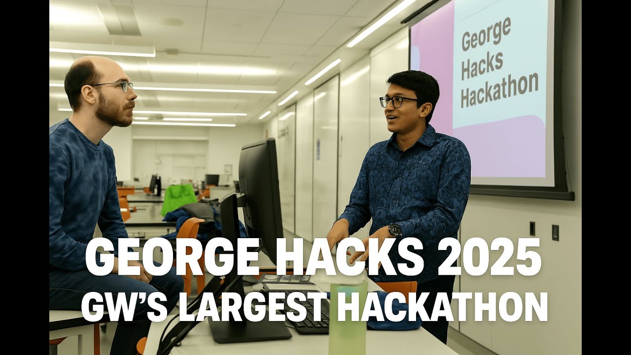George Hacks 2025 | GW’s Largest Hackathon - YouTube