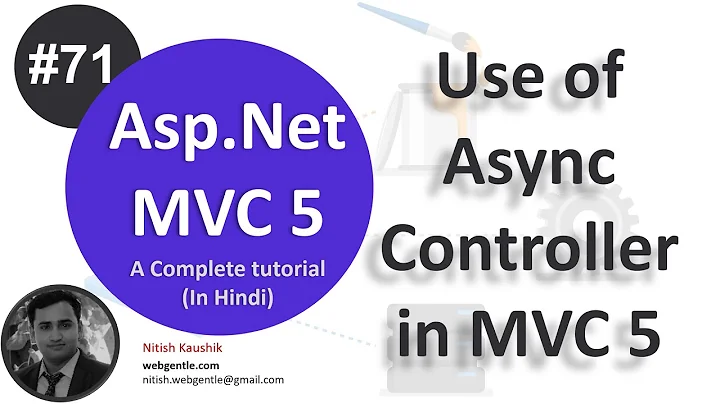 (#71) Async controller in MVC | mvc tutorial for beginners in .net c# | MVC By Nitish