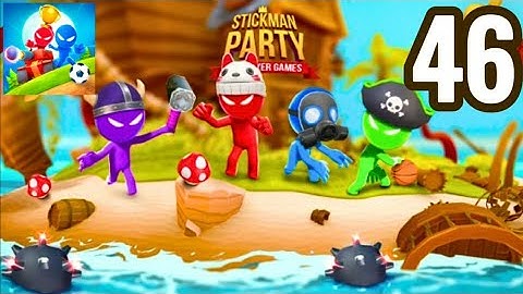 Stickman Party 1234 Player - Gameplay Walkthrough Part 46 - Tournament Mode (iOS, Android)