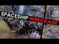 Crafting spaceship wreckage  scratchbuilt wargaming terrain
