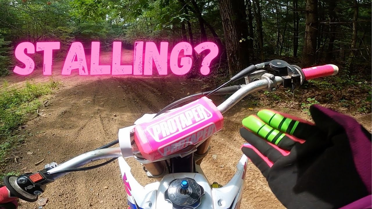 HOW TO STOP STALLING YOUR DIRT BIKE YouTube