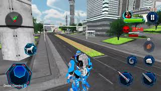 Transform Robot US Police Cop Dog Airport Security - Android Gameplay HD screenshot 3