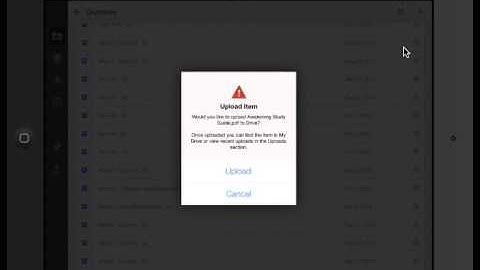 Transferring documents from Adobe Reader to Google Drive-iPad
