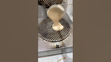 Making Waffle Cones #wafflecones #waffleconemaker #icecreamcones