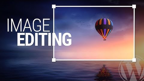 Overview of the WordPress Image Editing Screen