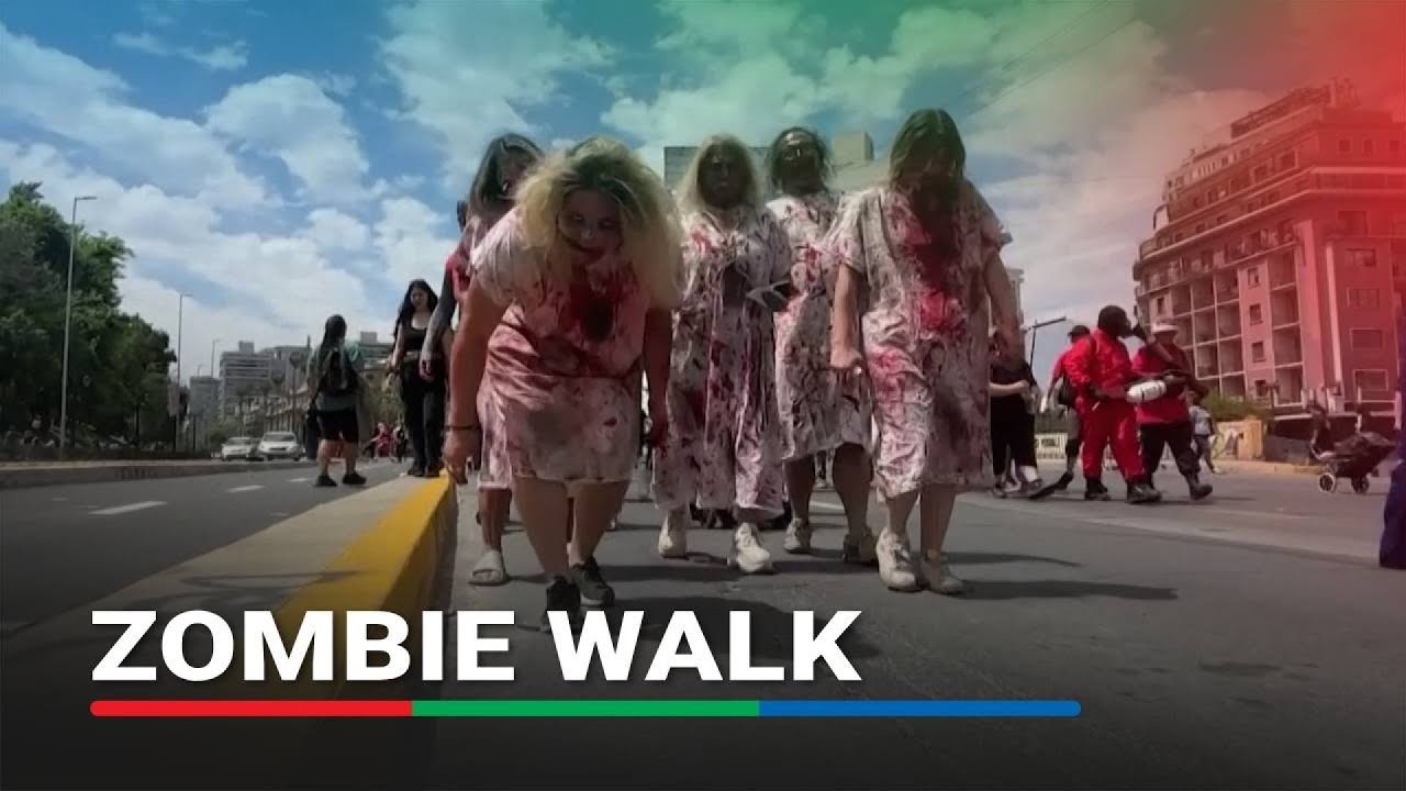 Horror fans showcase creative outfits at Chile's Zombie Walk | ABS-CBN News