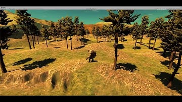 Showcasing InfiniteWorlds for Unity3D, procedural generation tool.