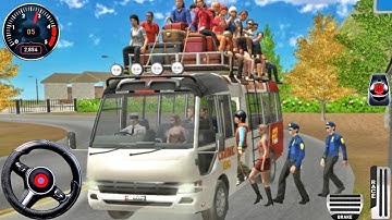New Offroad Bus Driver Simulator - Extreme Bus Games 2026 - Bus Game Andriod Gameplay