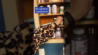 These are the supplements I take at night #perimenopause #menopause #integrativemedicine #supplement