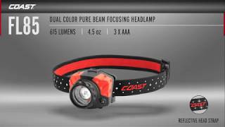 Coast Dual Color Headlamp  615 Lumens Model# FL85 screenshot 5