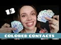 I Try Every Freshlook Colorblends- Colored Contact Lenses on Dark Eyes