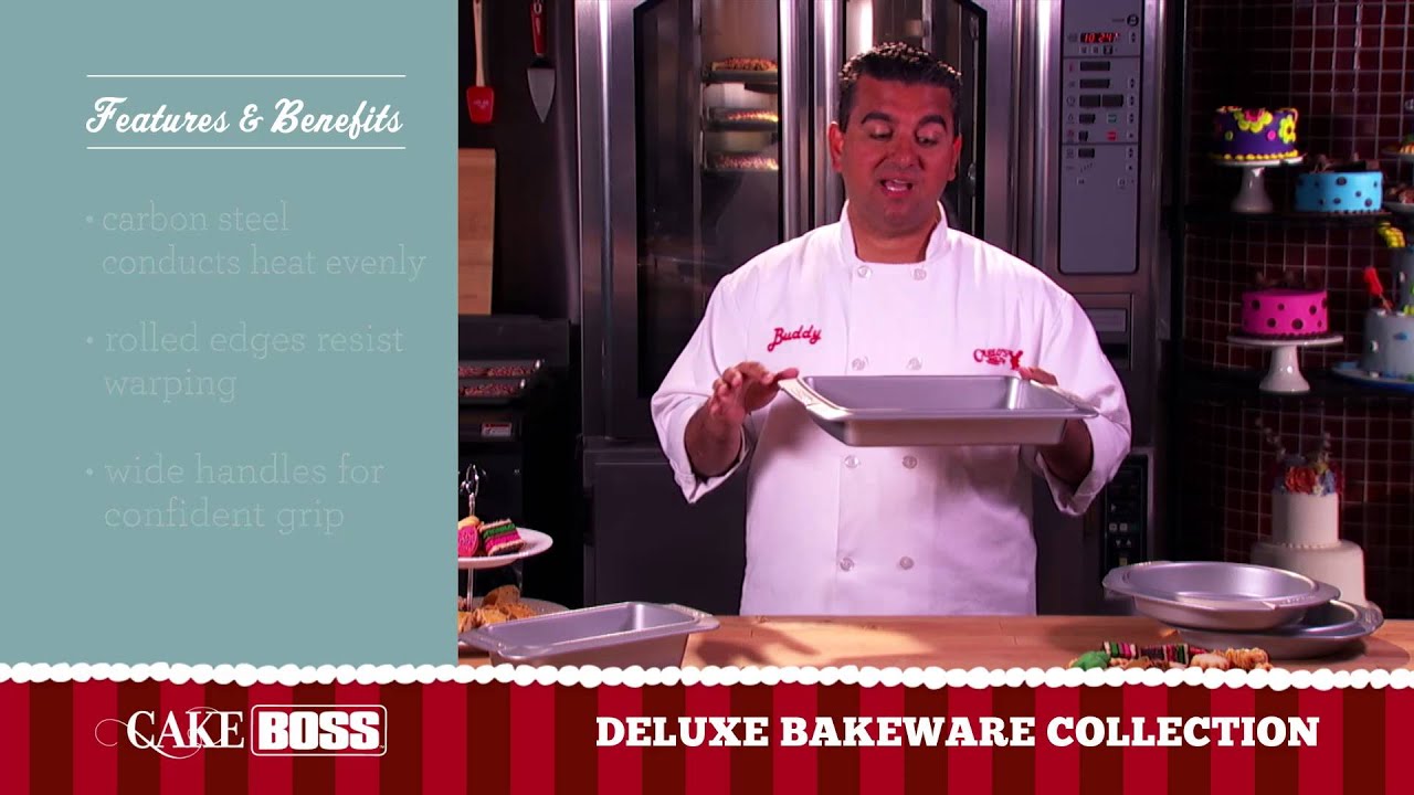 Cake Boss Deluxe Bakeware Collection Features And Benefits Cake Boss Baking Youtube