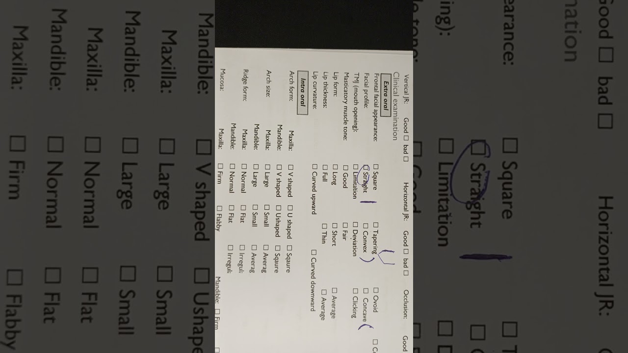 شرح الكيس شيت الخاصة بمادة صناعة الأسنان(pros)للمرحلتين الرابعة والخامسة...