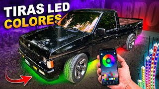 Instalar LUCES LED DEBAJO del AUTO | TIRAS UNDERGLOW en PICKUP D21 TURBO | OrdoTunes