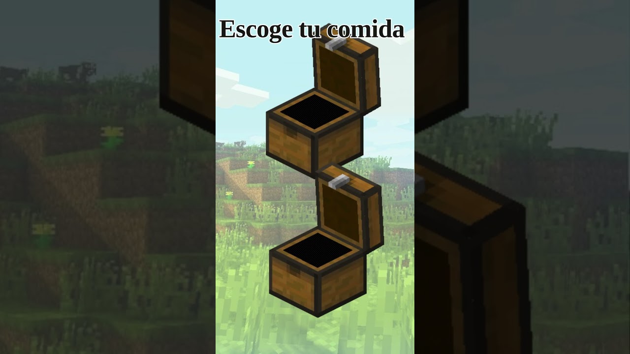 ¡ELIGE TU COFRE! #minecraft