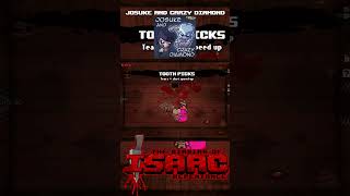 JOSUKE ON ISAAC?!?! #shorts #jojo #isaac #tboi #mod #jojosbizzareadventure #fyp #josuke