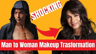 Man To Woman Makeup Transformation Boy to Beauty Queen  | Shocking Makeup Transformation