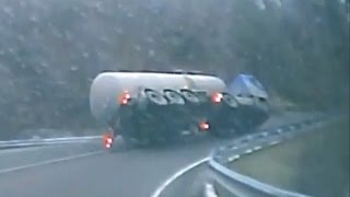 Lkw Unfälle Winter 2017  |  Tödlicher Lkw Unfall  |  Truck Crash Compilation Winter 2017