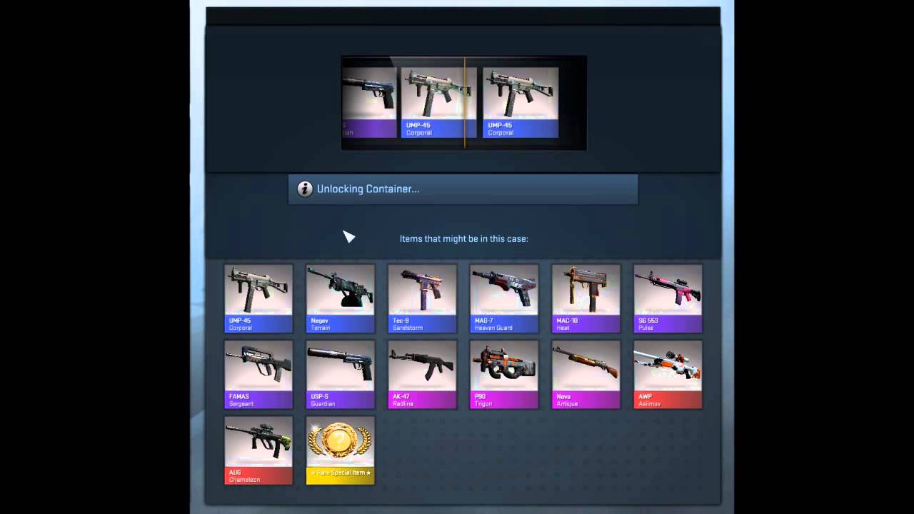 Opening an Operation Phoenix Weapon Case in Counter-Strike: Global Offensiv...