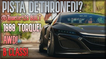 BETTER THAN THE PISTA? NEW FASTEST B CLASS CAR IN NEED FOR SPEED UNBOUND? {420 BUILT 2017 ACURA NSX}