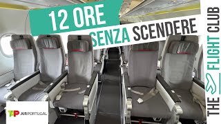 The world's longest flight (on a single-aisle plane): 12 hours on TAP AIR's 321LR to Brazil