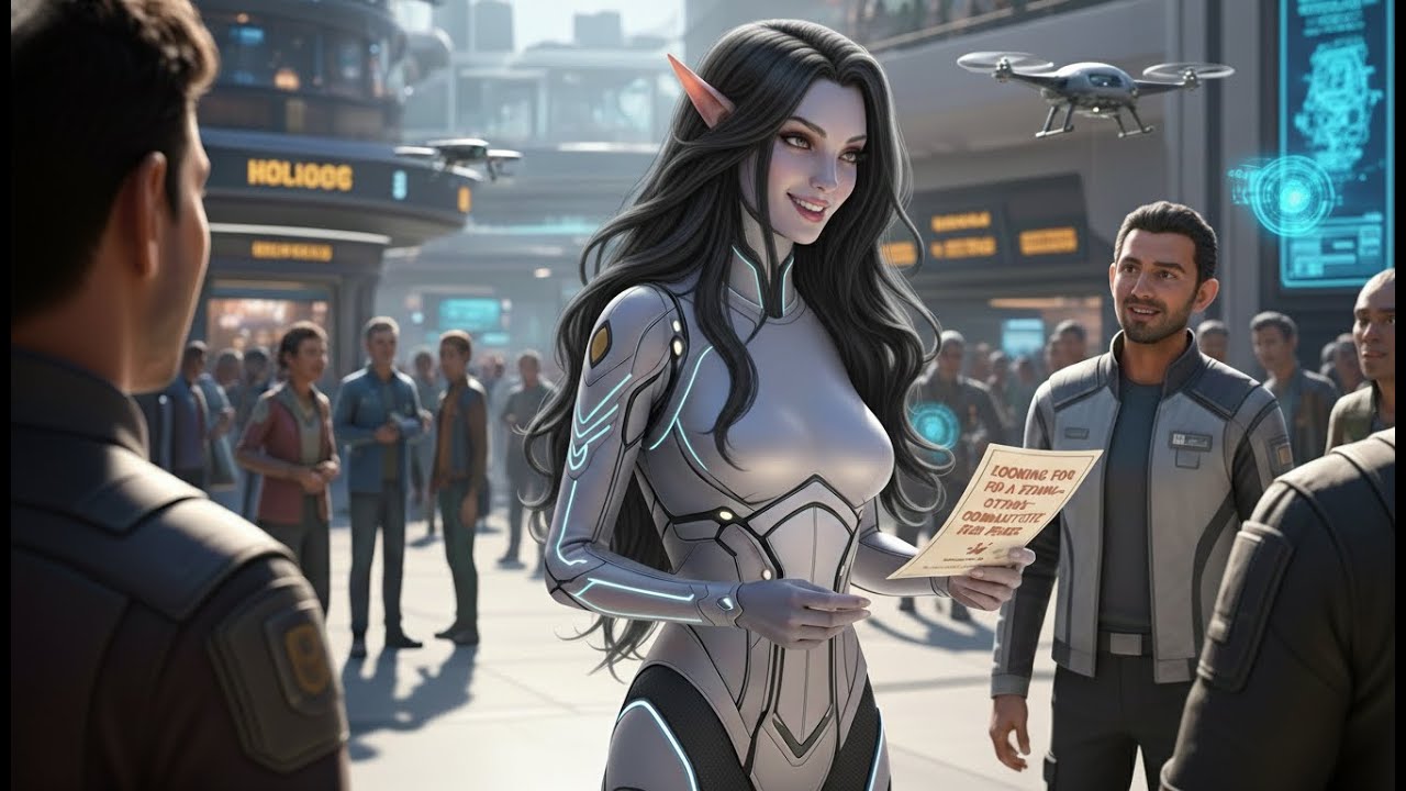 I Watched an Alien Woman Hand Out “Looking for a Spouse” Flyers — With Complete Freedom of Choice |