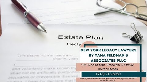High Net Worth Estate Planning by Yana Feldman