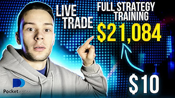 😱💵 $10 to $21,084 LIVE Trading With Pocket Option | Best Binary Options Strategy💰