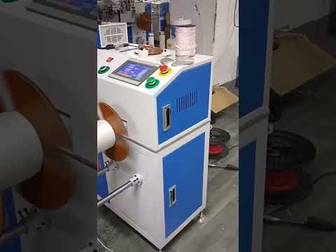 Automatic Nylon Safety Rope Meter Counting, Hot Cutting & Coiling Machine
