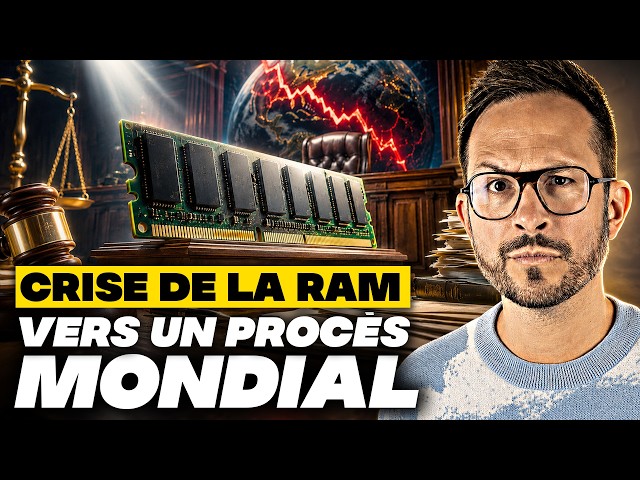 CRISE de la RAM ⚠️ Samsung, SK Hynix et Micron visés par un PROCÈS !!! RAMpocalyspe