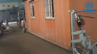 Heavy-Duty Container Roller Movement Set Performance Test Main