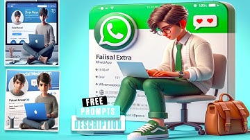 How To Create 3D AI Viral Photo Editing Social media boy Images Bing Image Creator Tutorial #bingai