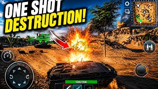 ONE SHOT DESTRUCTION! 💥 Epic Tank Battle Gameplay screenshot 2