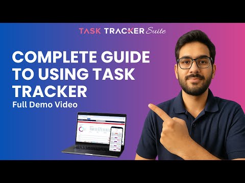 Complete Guide To Using Task Tracker | Business Management Software | Task Tracker - video from Task Tracker Suite