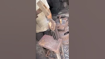 Hot installation process of minced meat knife handle