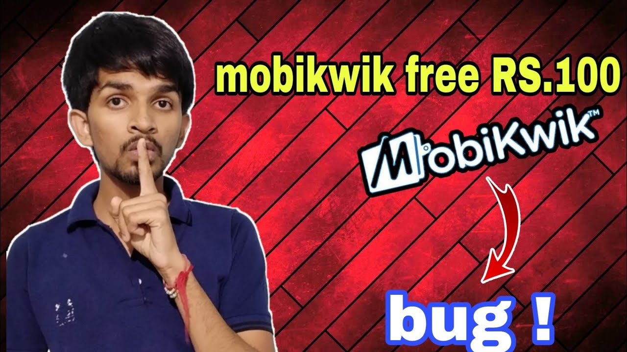 Mobikwik bug ( mobikwik flipkart and amazon bug ) loot RS.100